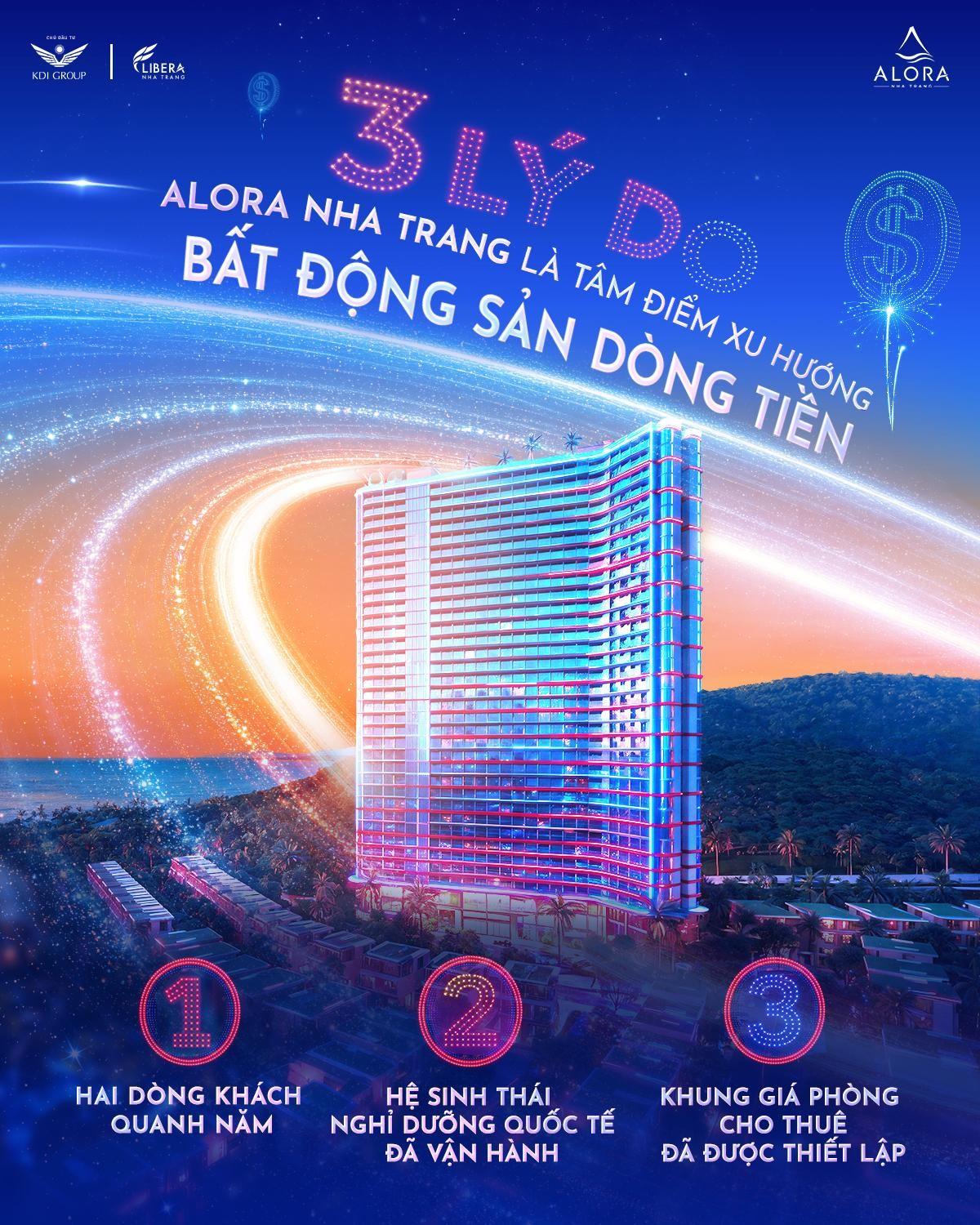 3 lý do Alora Nha Trang là tâm điểm xu hướng bất động sản dòng tiền